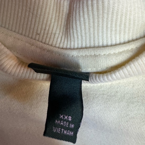 Wild Fable light yellow sweatshirt XXS - Picture 3 of 3